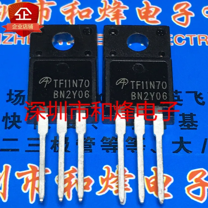 

Original 5pcs/ TF11N70 AOTF11N70 TO-220F 700V 11A