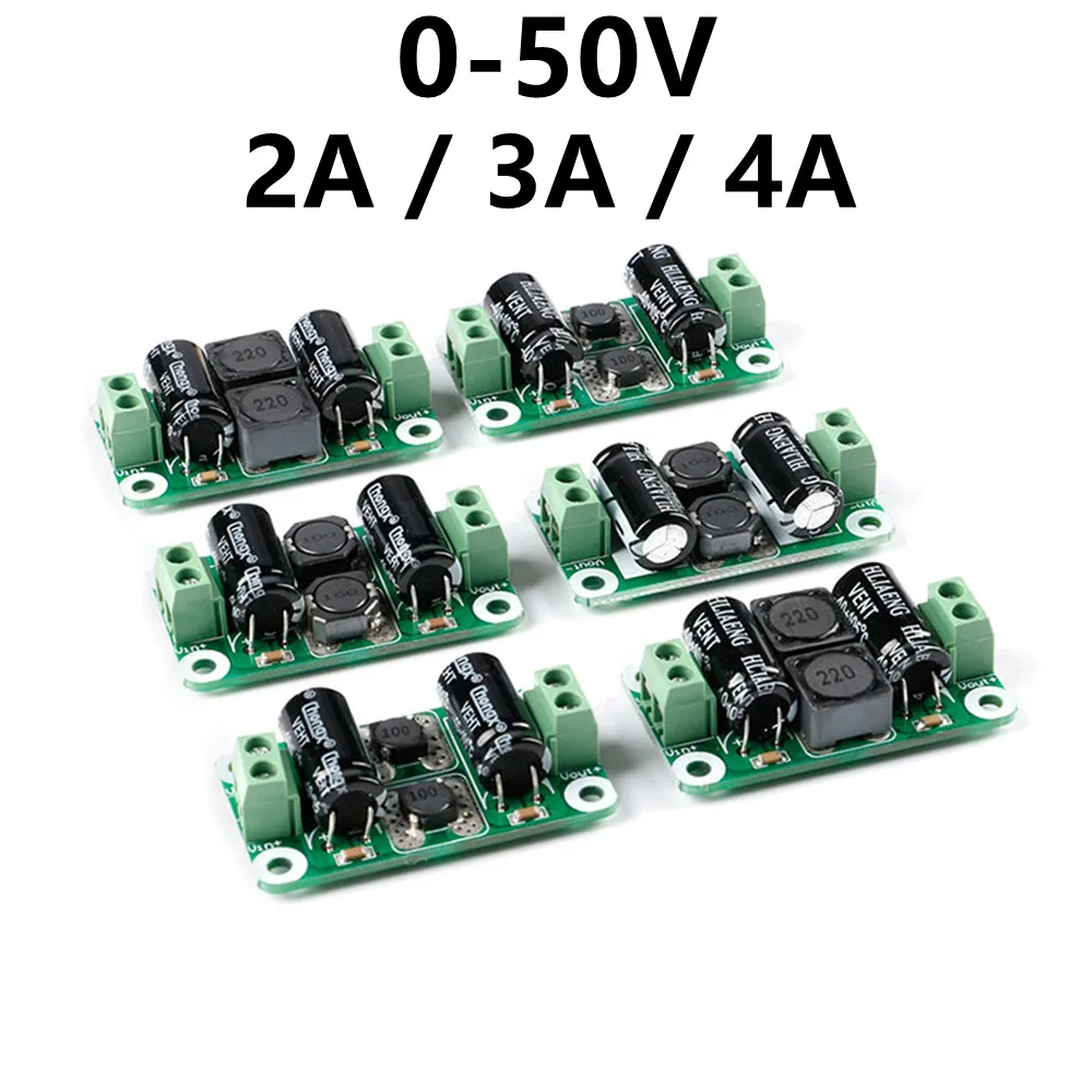 

DC Power Filter Board 0-25V/0-50V 2A/3A/4A Class D Power Amplifier Module Interference Suppression Board EMI Suppression