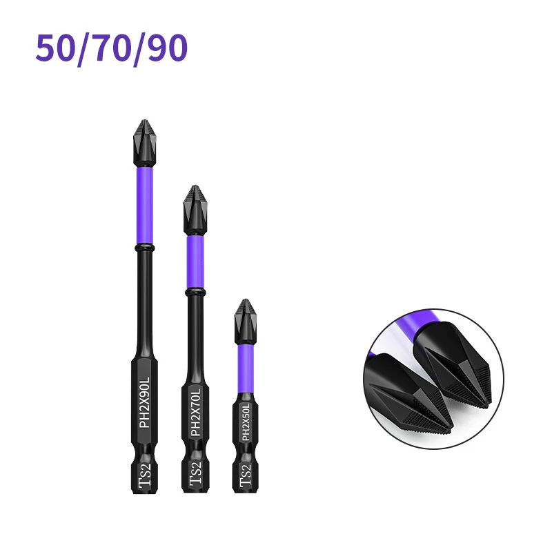 

Набор отверток MORNYRAYMILKIWA магнитные ударные PH2 сталь