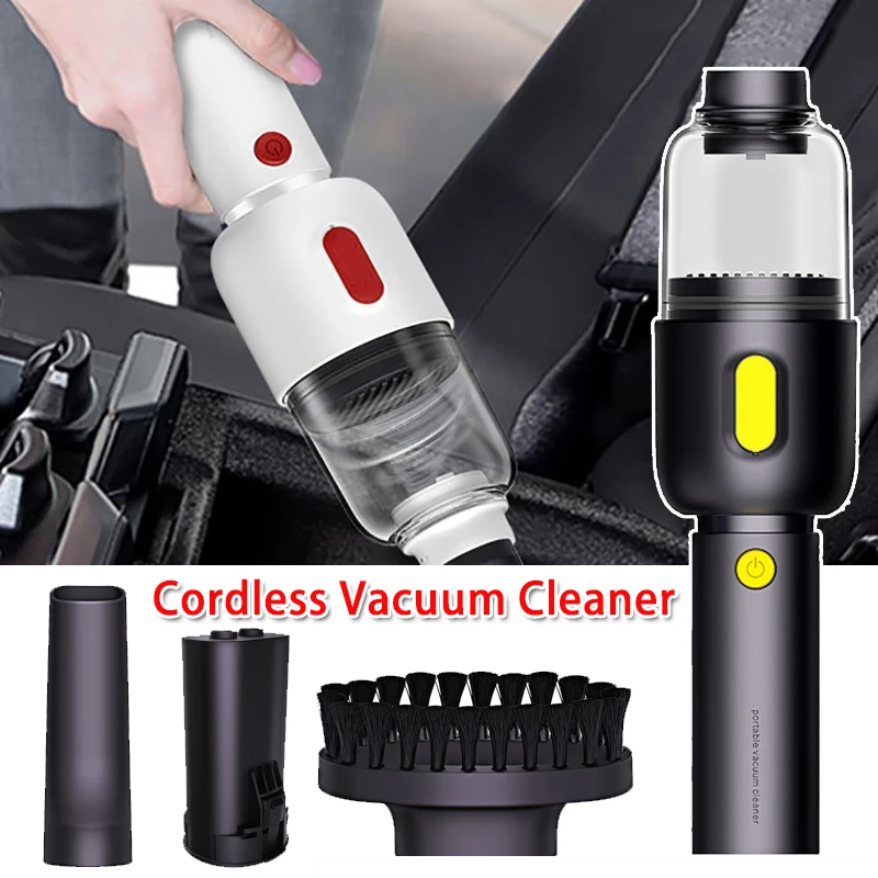 Беспроводной автомобильный пылесос 6000 Па |