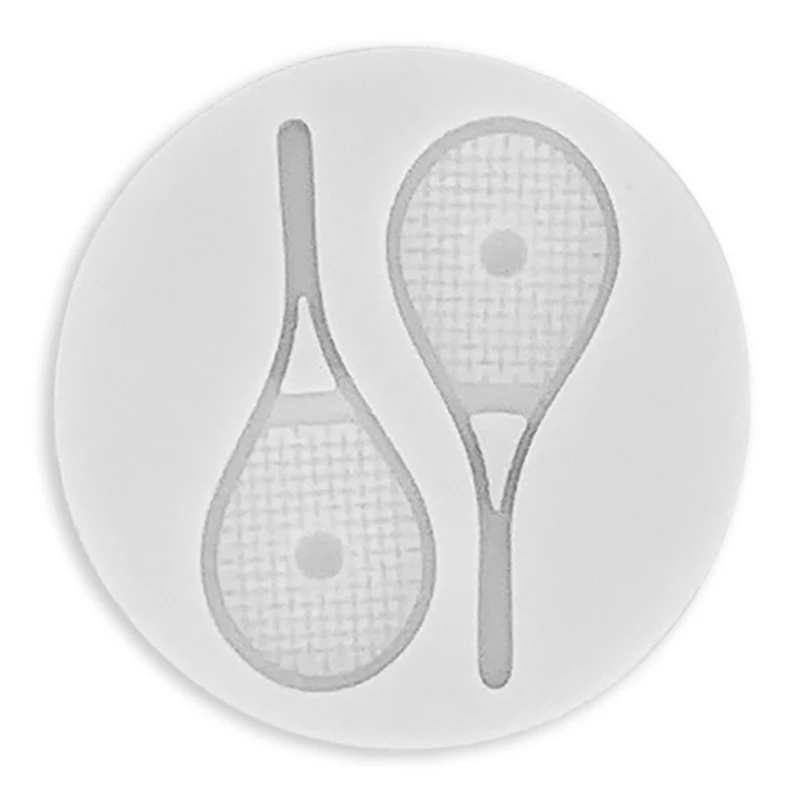 Силиконовая форма для теннисной ракетки инструменты смолы глиняная рукоделия