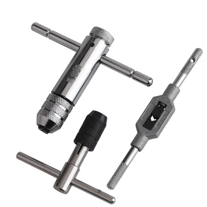 

Alloy Steel Tap Drill Wrench Tapping Threading Tool M3-M12 Screw driver Tap Holder Hand Tool Thread Metric Plug Tap Screw Taps