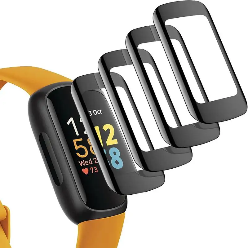 

Мягкая прозрачная защитная пленка из ТПУ для смарт-браслета Fitbit Inspire 3, Защита экрана для смарт-браслета inspire 3, защита смарт-браслета