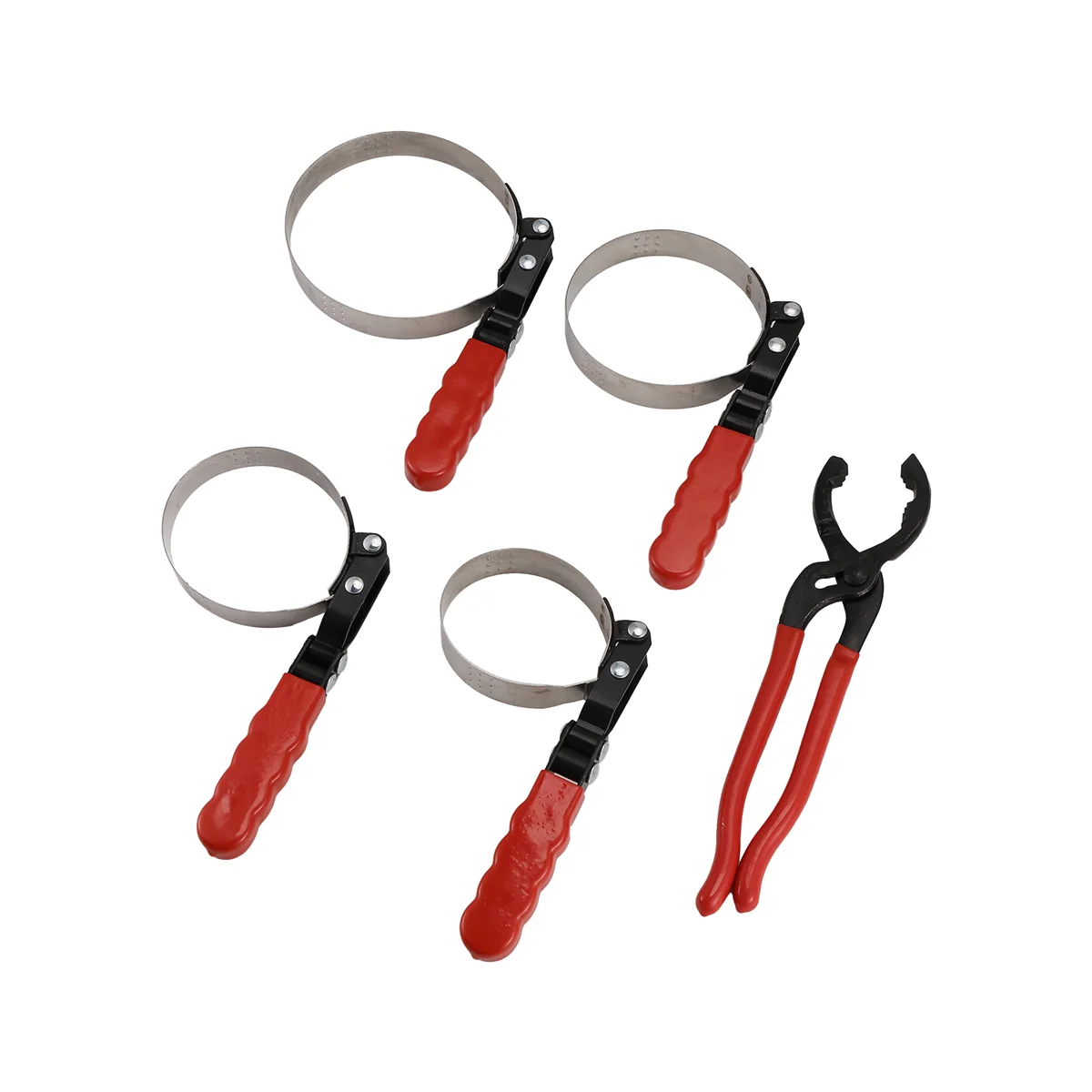 5 шт. стандартный набор поворотных ключей для масляного фильтра 2-3/4-5-1/4 дюйма