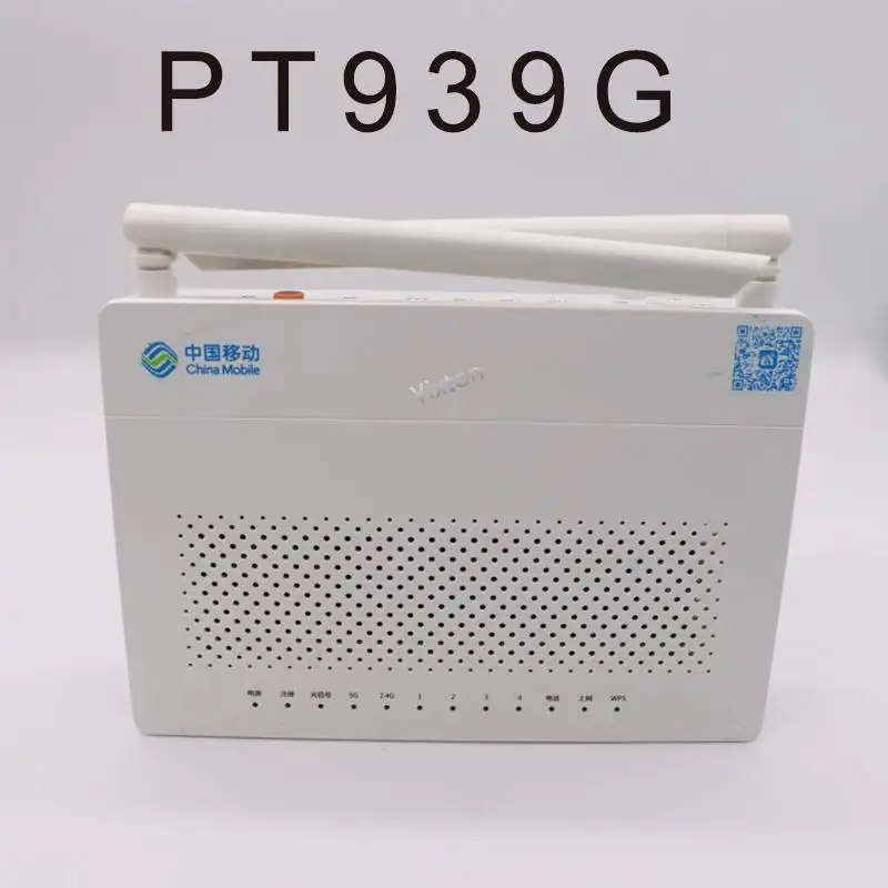 5 шт PT939G 5G XPON ONU Подержанный волоконно-оптический маршрутизатор FTTH EPON ONT 1GE + 3FE 1VOIP 2