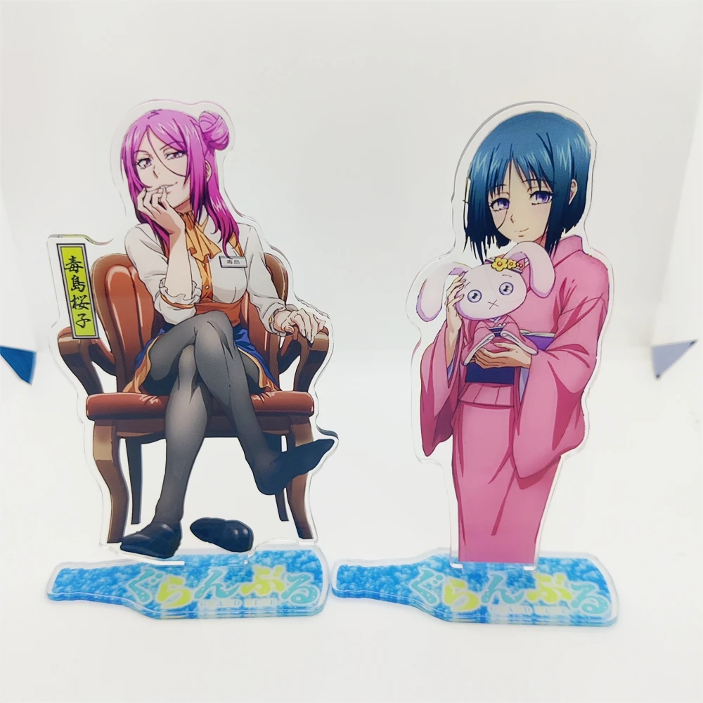 Фото Акриловая подставка для персонажей в стиле аниме Grand Blue Dreaming ​   Iori Kitahara Chisa Kotegawa Kohei Imamura Aina Yoshiwara Подарок фанатам №4