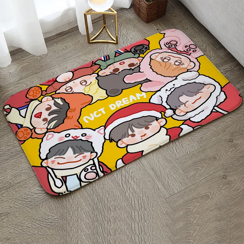 Nct127 Настраиваемый Домашний Коврик Для Ног Молитвы Ванной Комнаты Современный