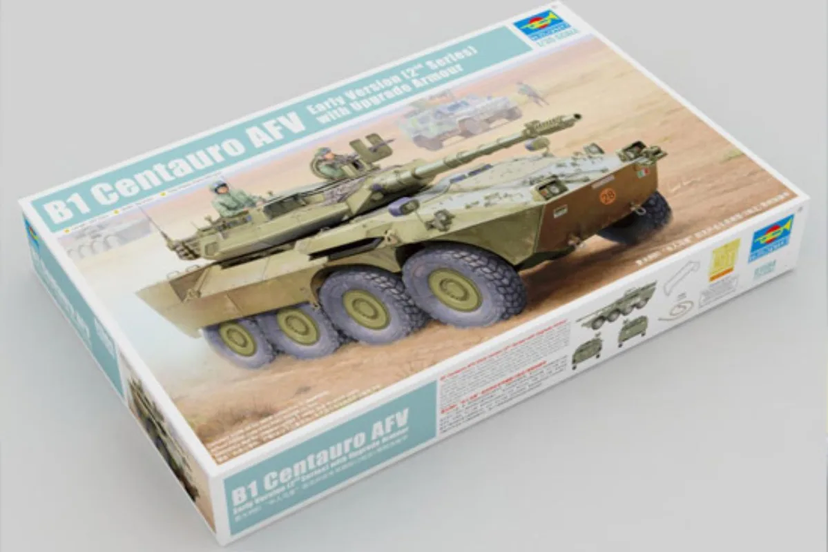 Фото Trumpeter 1/35 01564 B1 Centauro ранней версии с модернизированной броней №1