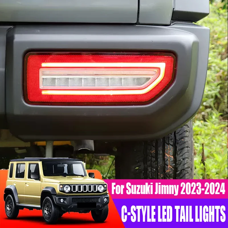 Для Suzuki Jimny 2023 2024 автомобильные фонари заднего стоп-сигнала поворота хода