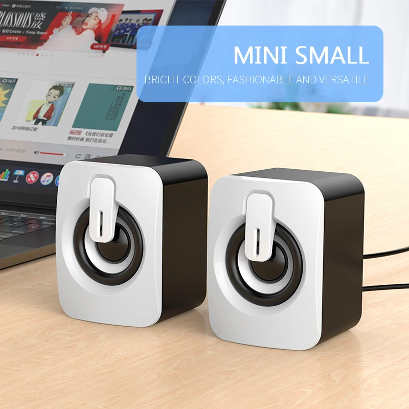 

Upgraded Version Computer Speakers for Desktop Computer for PC Laptop with Subwoofer Home Theater System USB Wired SoundBox