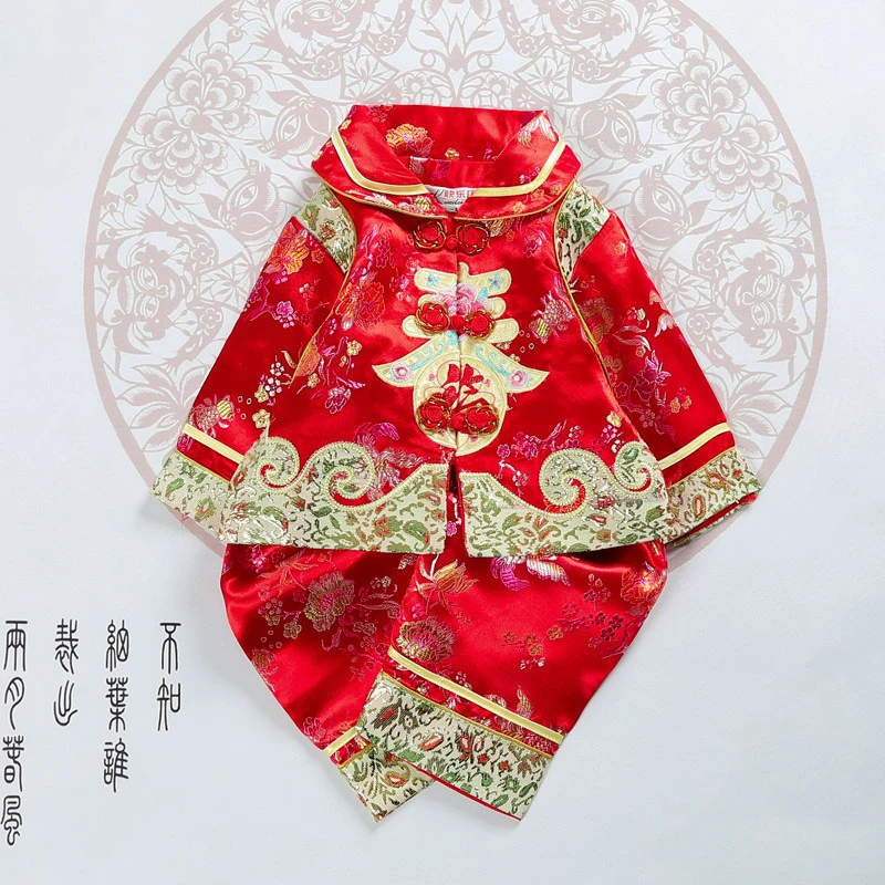 Новинка 2022 костюм Тан в китайском стиле для девочек подходящий детей новогоднего