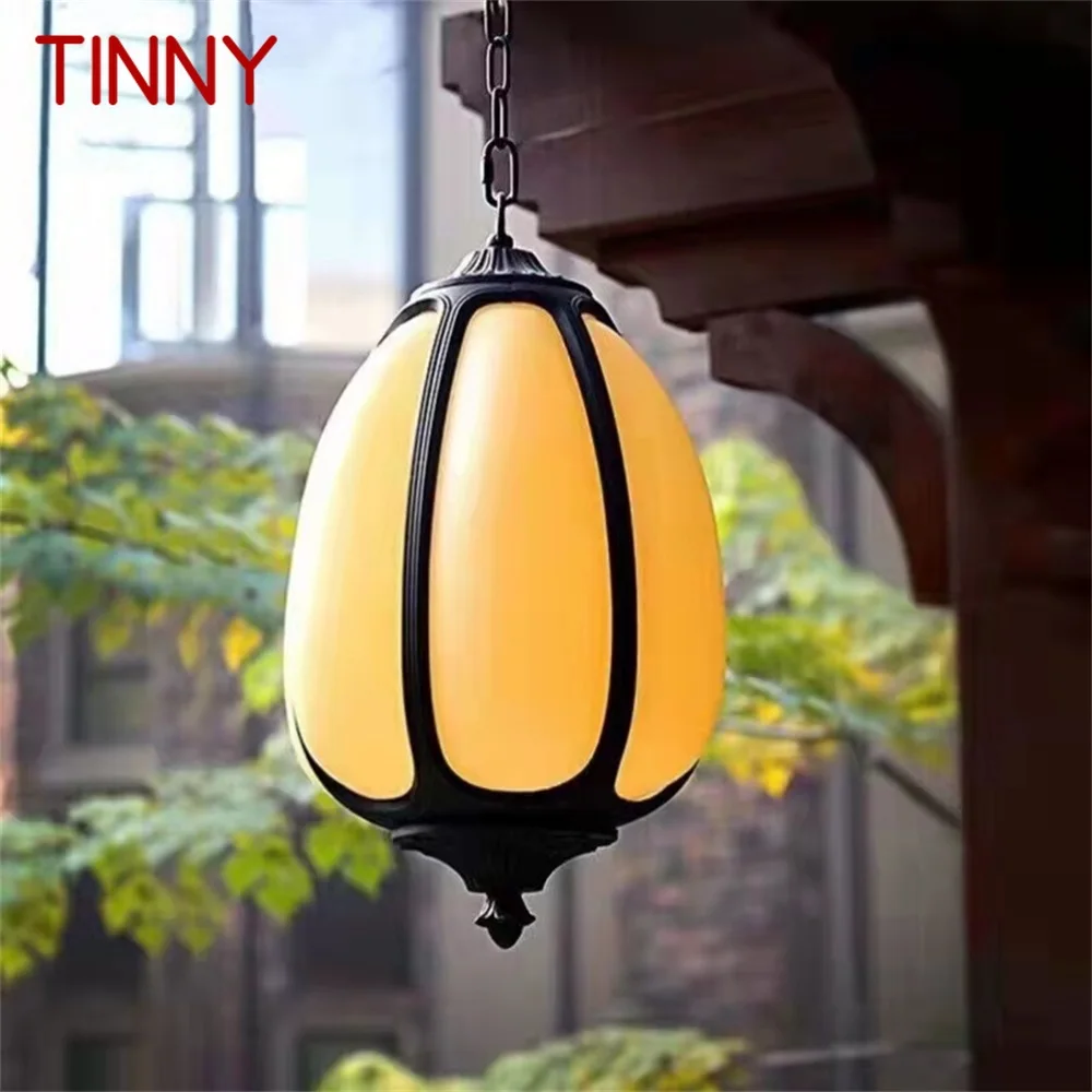 

TINNY, классический доломитный подвесной светильник, наружная светодиодная лампа, водонепроницаемая для украшения дома, коридора