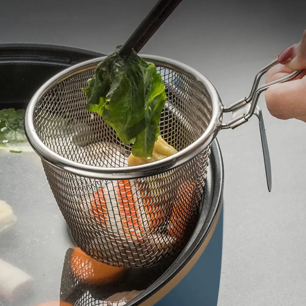 

40%HOTFine Mesh Strainer High Capacity Handheld Anti-scalding Wall Mounted Anti-rust Filter Kitchen Utensils Stainless Steel Big
