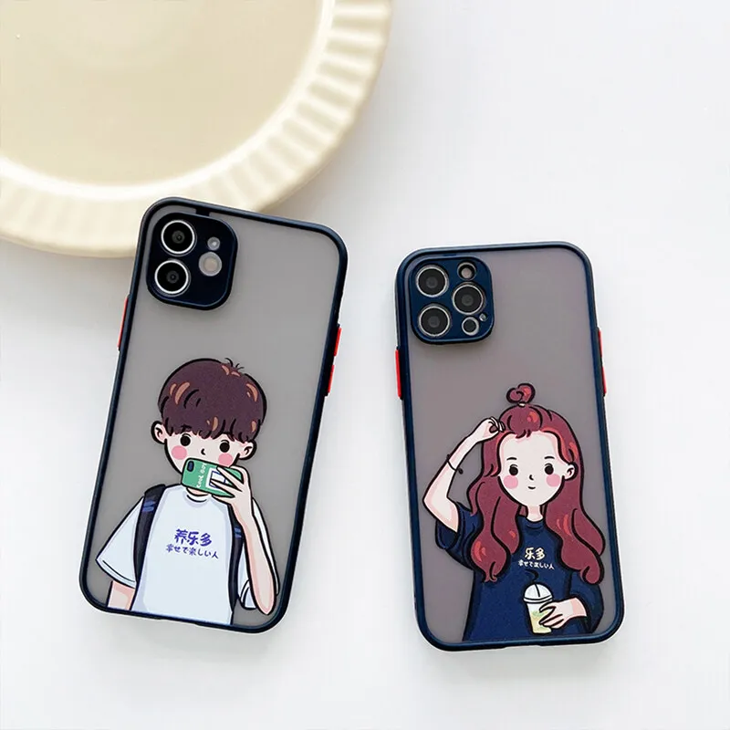 

Красивый чехол для телефона NOHON Couples для IPHONE 13 12 11 PRO MAX MINI XS MAX XR 8 PLUS SE 2020 7 6S, Модный популярный чехол