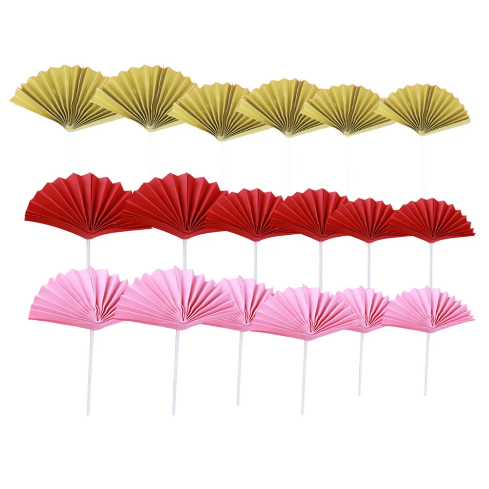 

18pcs Safe Durable Lightweight Cake Picks for Cake Dessert Cupcake