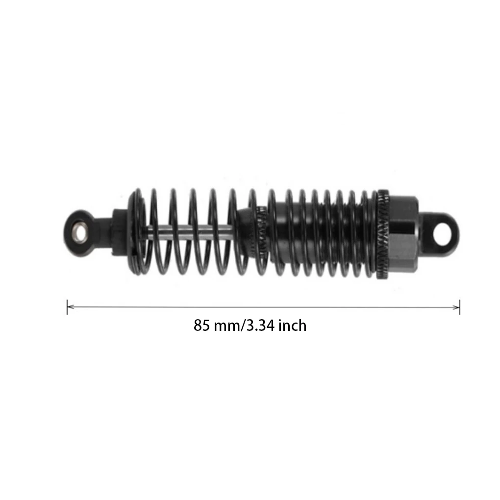 2PCS 1 10 RC Car Model Shock Absorber Spring Damper Professional Maintenance Dampening Replacement for 1 R31 SCX10 AX10 60mm images - 6