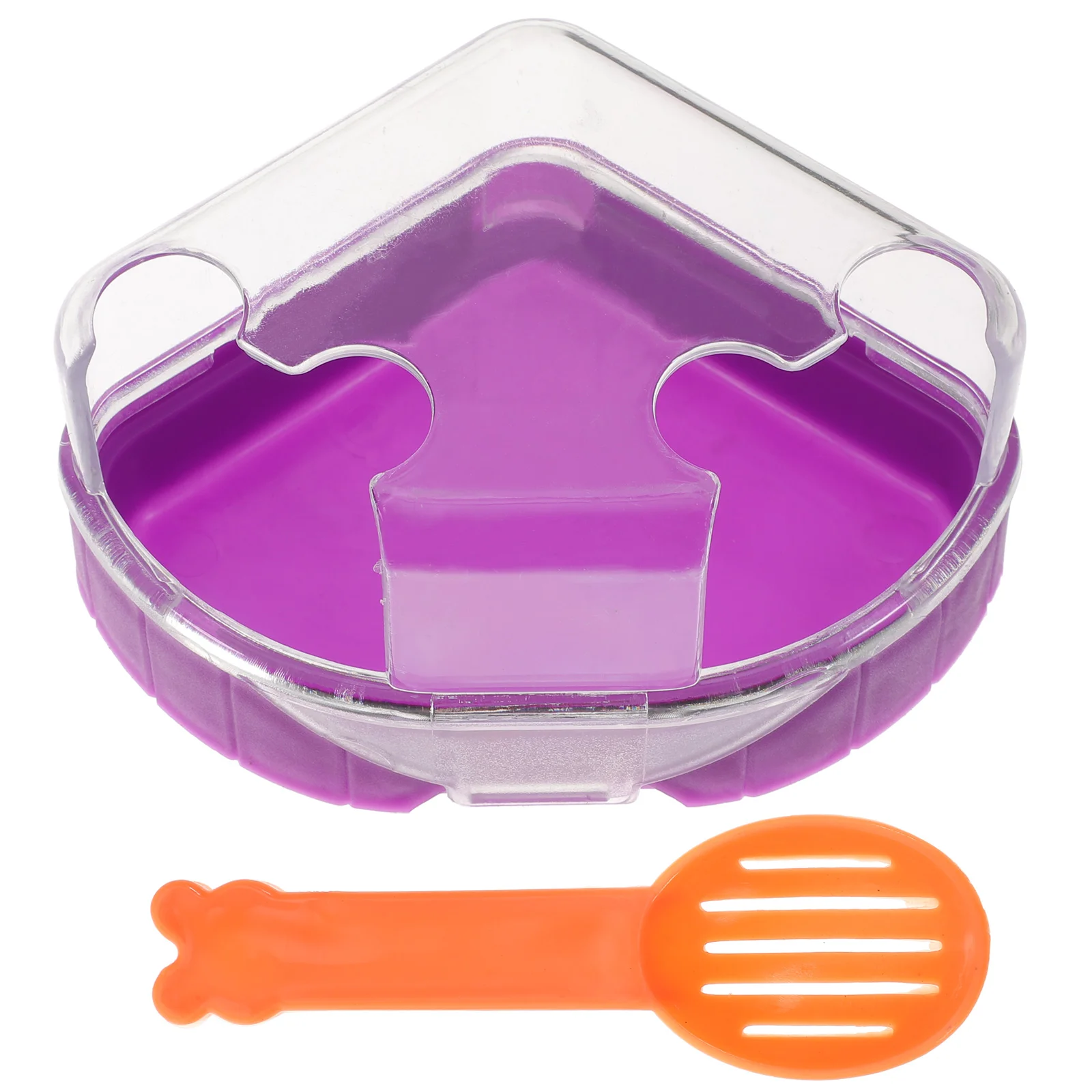 

Hamster Bath Sand Bathroompet Toilethamsters Sauna Litter Small Cagefree Bathtub Box Bathing Room House Triangle Bowlbedding