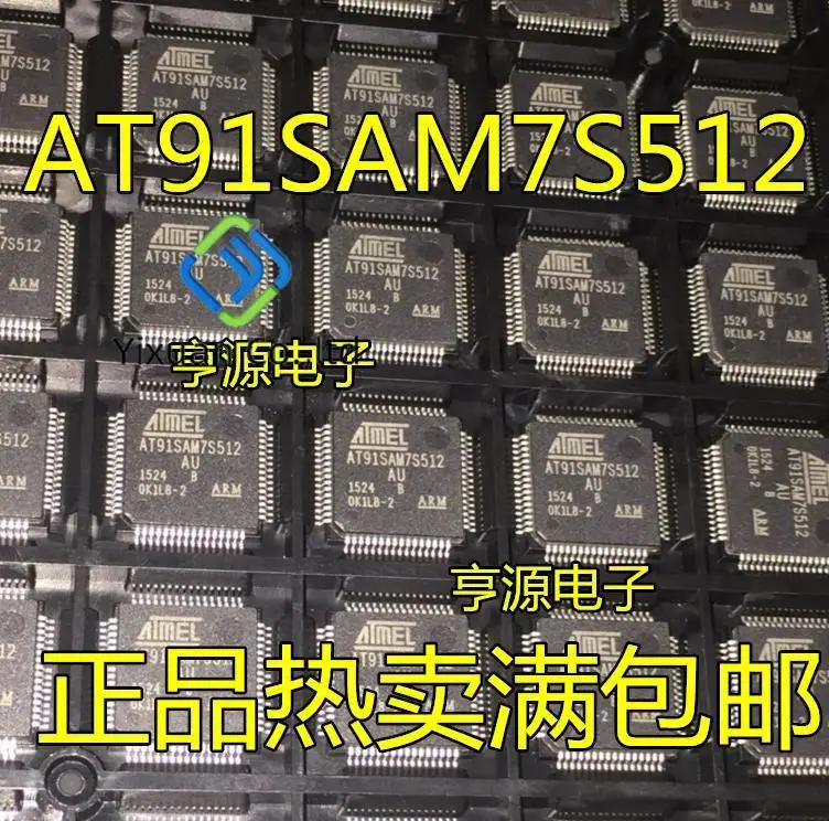 

Оригинальный Новый AT91SAM7S512 AT91SAM7S512-AU QFP64 AT91SAM7S512-MU QFN64, 2 шт.