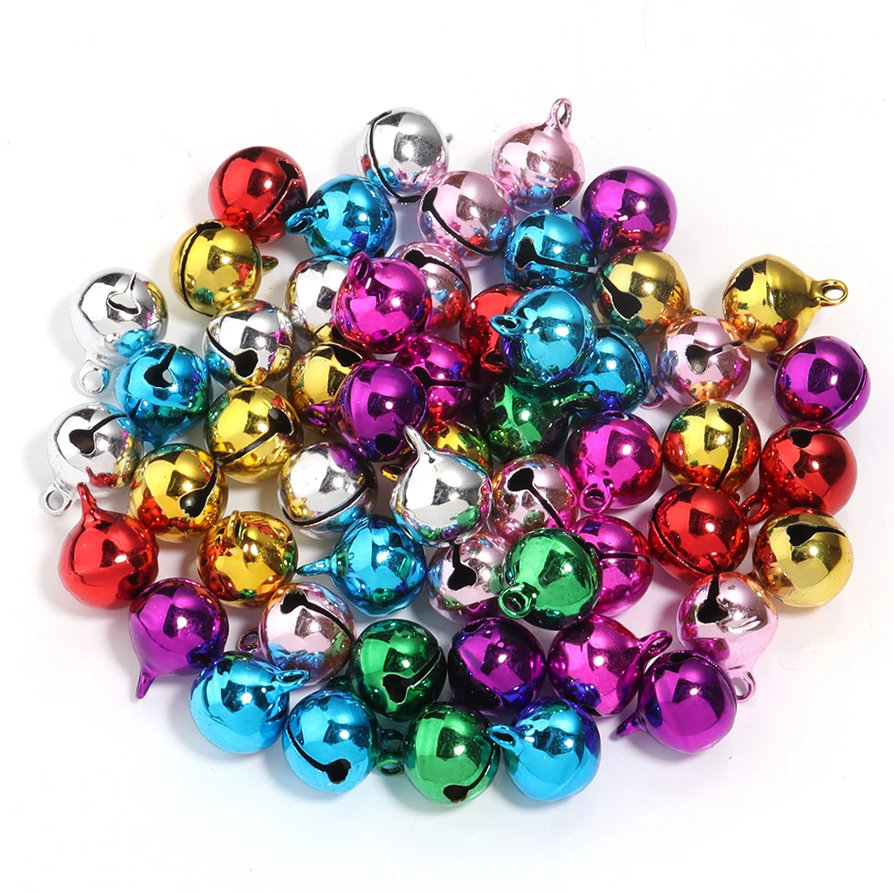 

Цветные металлические колокольчики для украшений