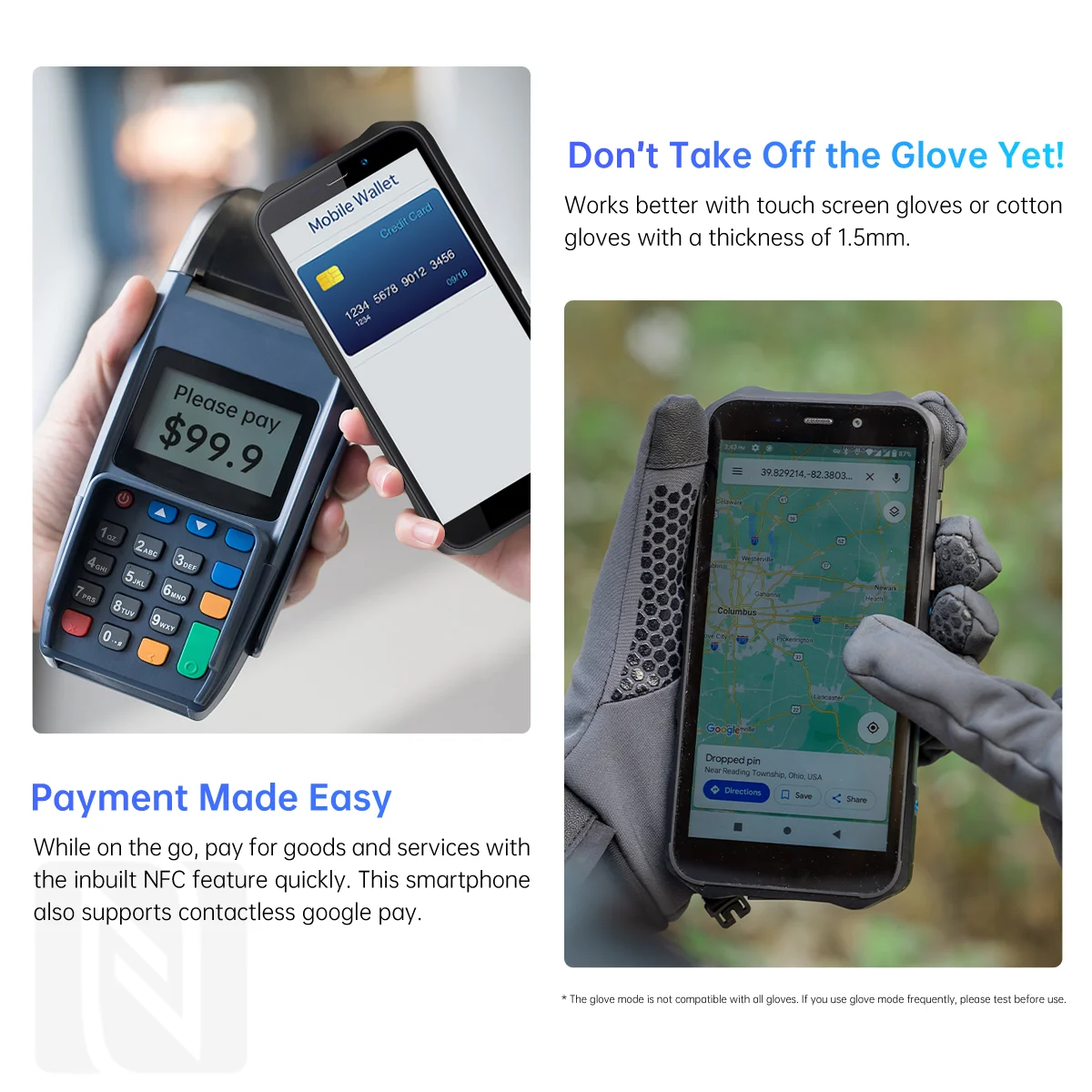 Oukitel WP12 Pro IP68/IP69K Rugged Smartphone NFC 4GB+64GB 5.55