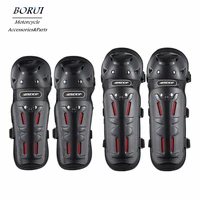 motorcycle 4pcs knee pads elbow pads breathable racing off road skating guards outdoor sports protection motocross rodilleras