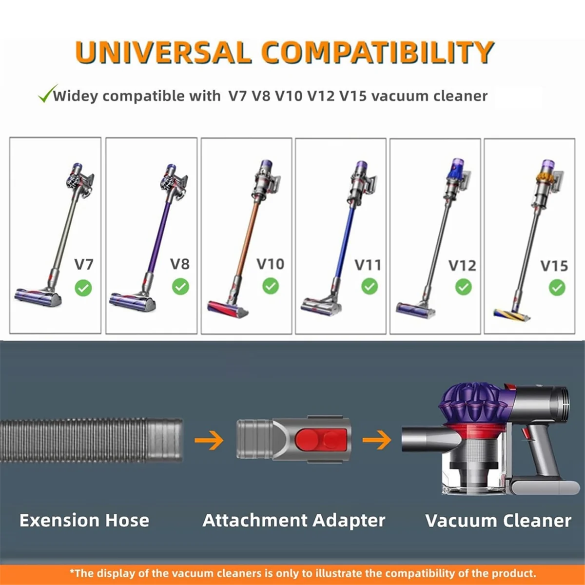 Набор для очистки от пыли Dyson V7 V8 V10 V11 V12 V15