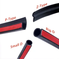 p z d b type automotive door weatherstripping door rubber seal strip car sound insulation 4 meters rubber sealing for car rubber