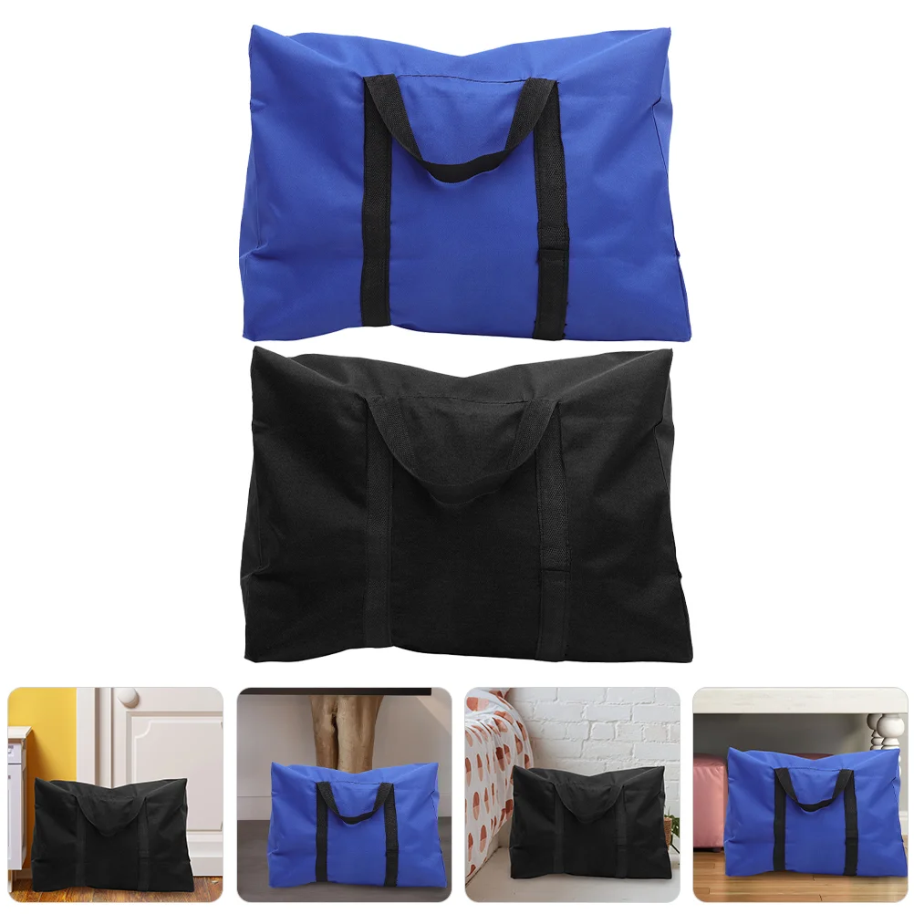 

2pcs Multi-functional Storage Bag Heavy Duty Storage Bag Portable Clothes Storage Bag
