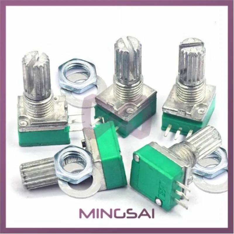 5 шт. уплотнительный потенциометр для усилителя RK097N B5K B10K B20K B50K B100K 5K 10K 20K 50K 100K с