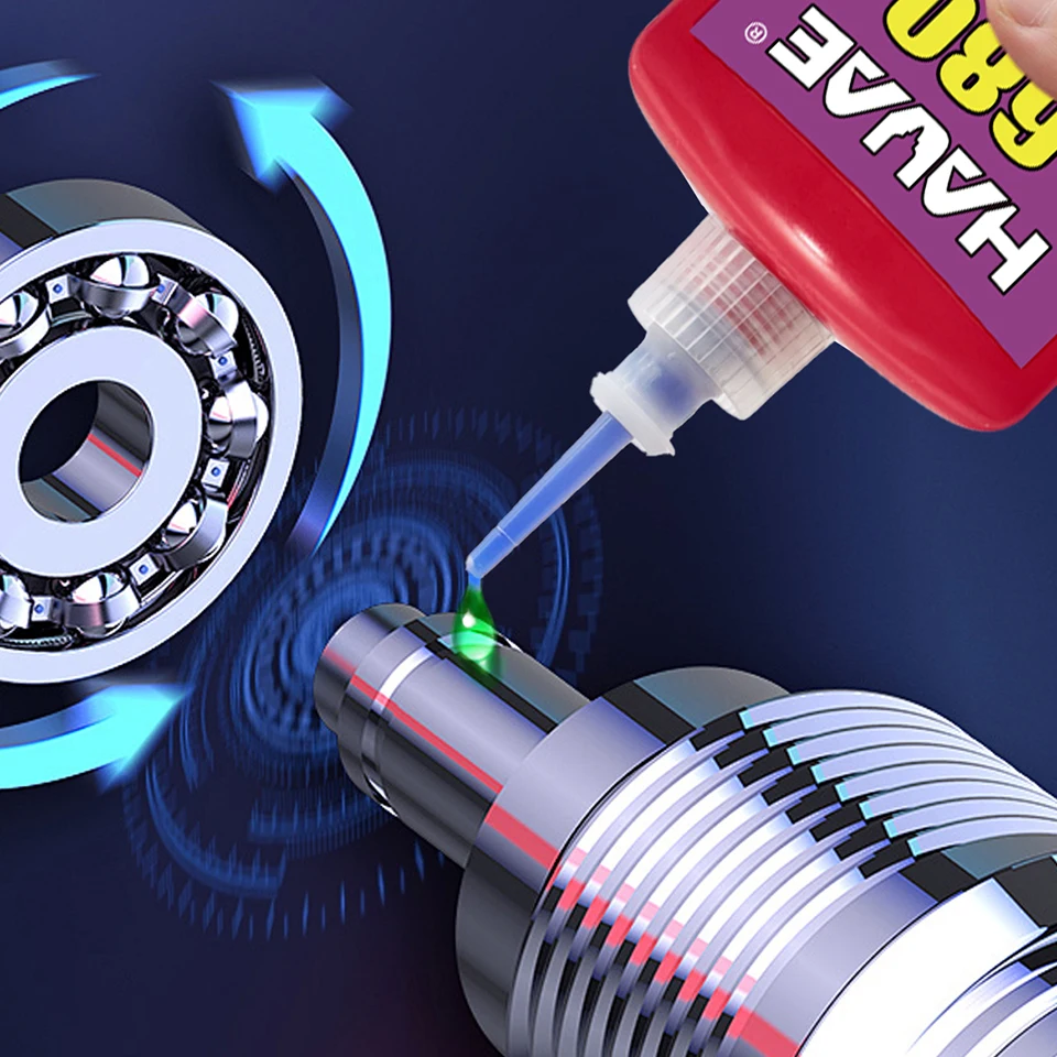 Цилиндрический удерживающий клей hauae 609 620 638 641 648 680 цилиндрический анаэробный