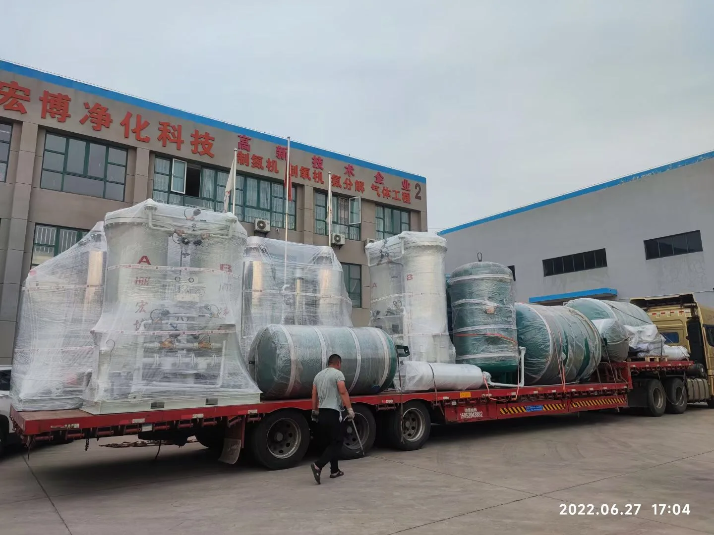 Рисунок 3 - Азотный генератор PSA с чистотой 99