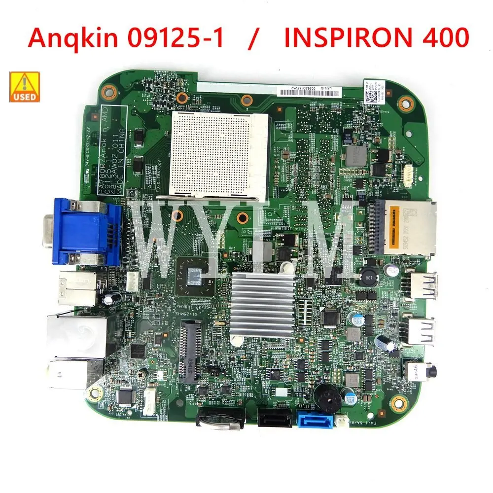 Материнская плата Anqkin 09125-1 CN-0MFHTR 215-0674028 для ноутбука INSPIRON 400, материнская плата 100% протестирована, используется