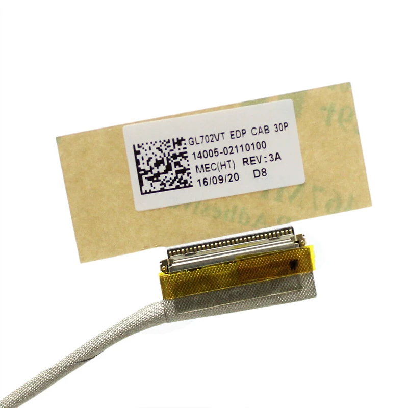 Фото НОВЫЙ ЖК-КАБЕЛЬ EDP (30-КОНТАКТНЫЙ) ДЛЯ ASUS G702VT G702ZC GL702 GL702VM GL702VMK 1422-02NF0AS 14005-02110100 14005-02110000 FZY №3