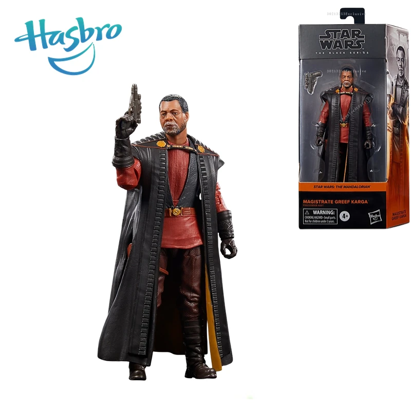 

В наличии Hasbro Звездные войны черная серия Magistrate Greef Karga экшн-фигурка Мандалора модель игрушки коллекция хобби подарок