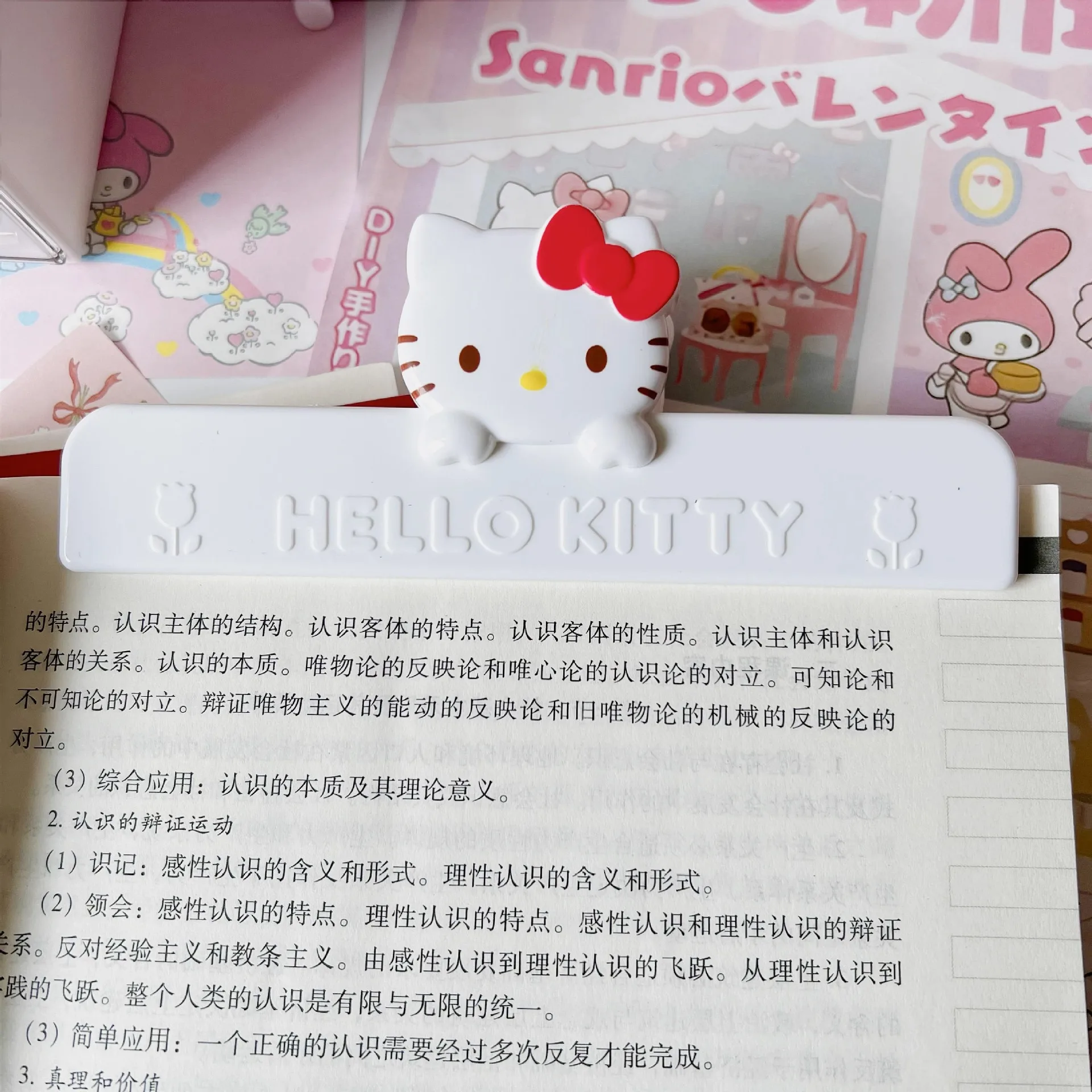 Мультяшные зажимы Sanrio Hello Kitty милая папка My Melody уплотнительный зажим для закусок