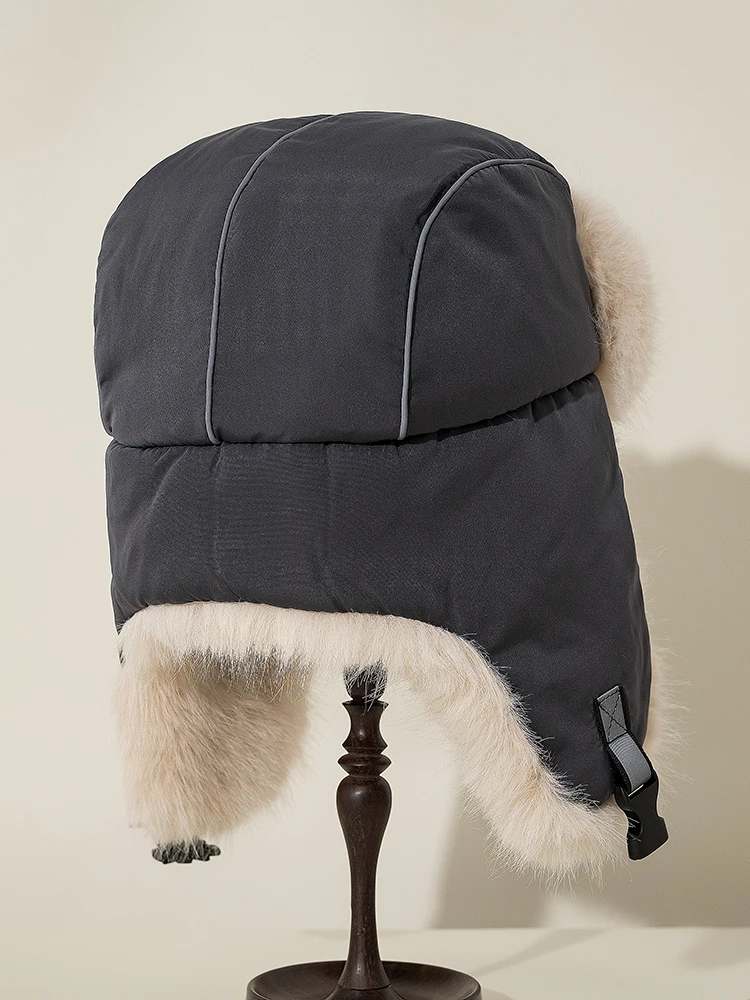 Зимние шапки-бомберы для женщин и мужчин