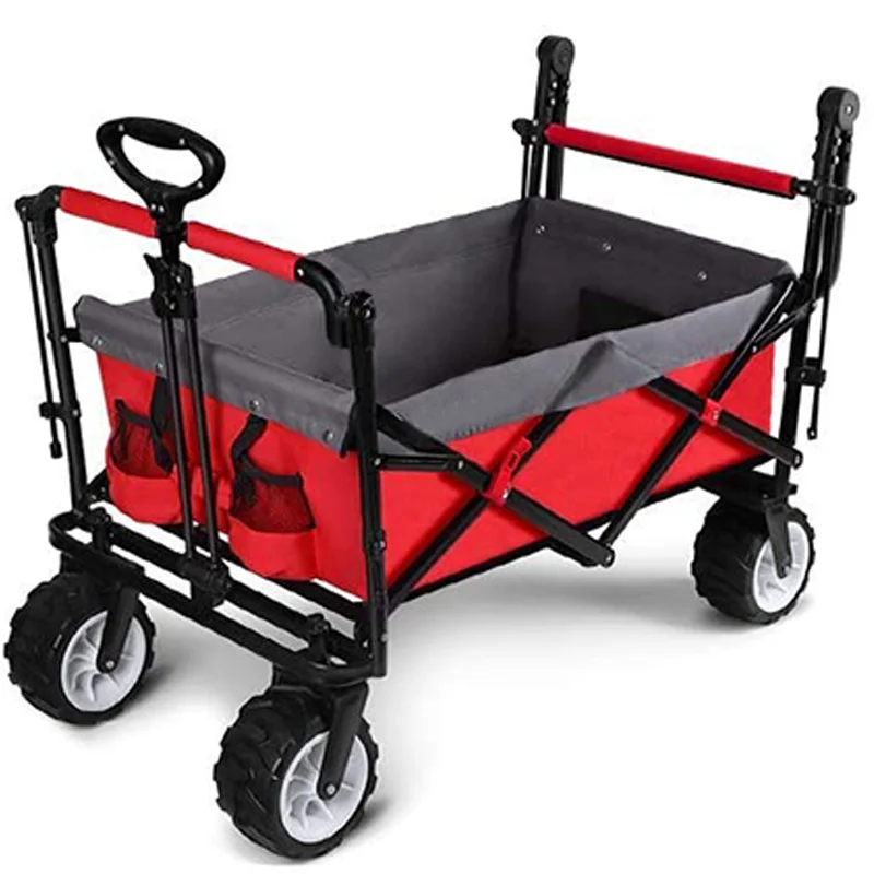 

Пляжный вагон с колесами для всей местности, уличный кемпинг, пляжный складной