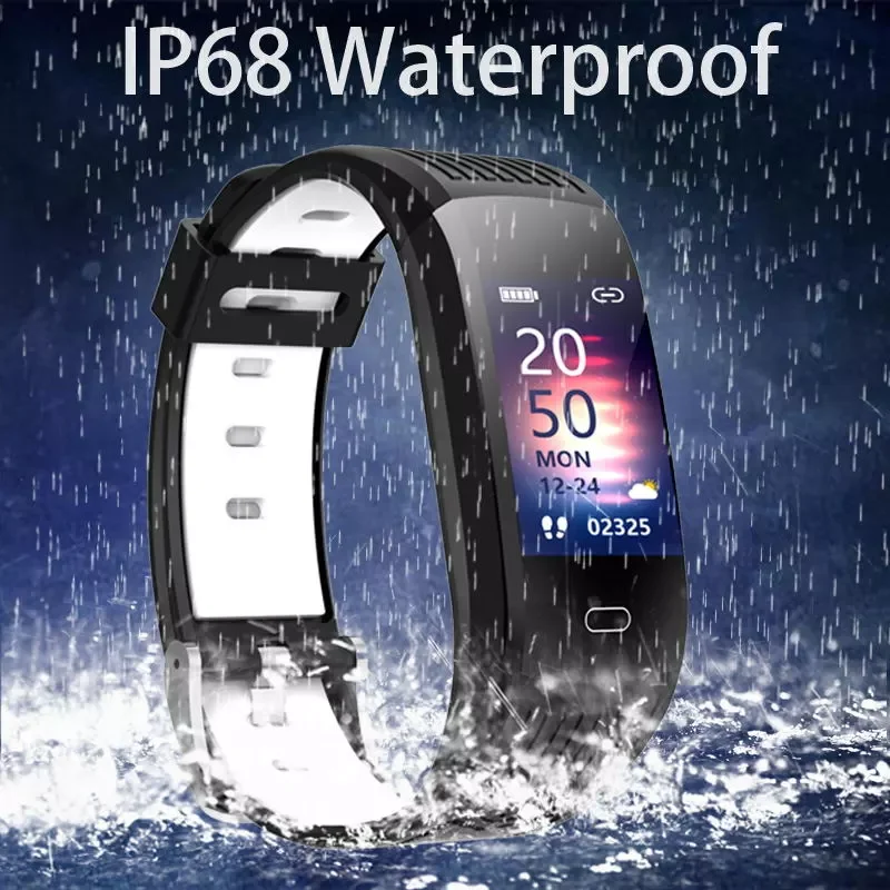 

IP68 Waterproof D15 Smart Bracelet Fitness Tracker Smart Watches Fitness Bracelet Sports Bluetooth Smartband 2022 for Men Women