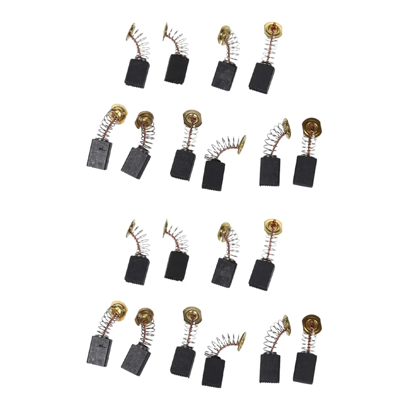 

10 Pairs CB408 13 X 9 X 6Mm Power Tool Carbon Brushes For Makita