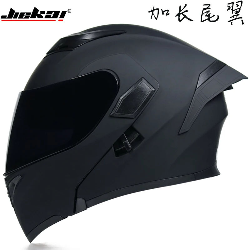 

Motorcycle Helmet DOT Approved Flip Up helmet Dual Visor Racing Motos Helmet Full Face Helmet Fit For Men Women With Cuernos CH