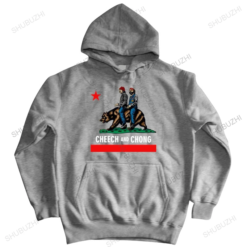 

drop shipping men autumn black hoody Cheech & Chong California mens shubuzhi hoodies unisex sweatshirt homme cotton sweatshirt