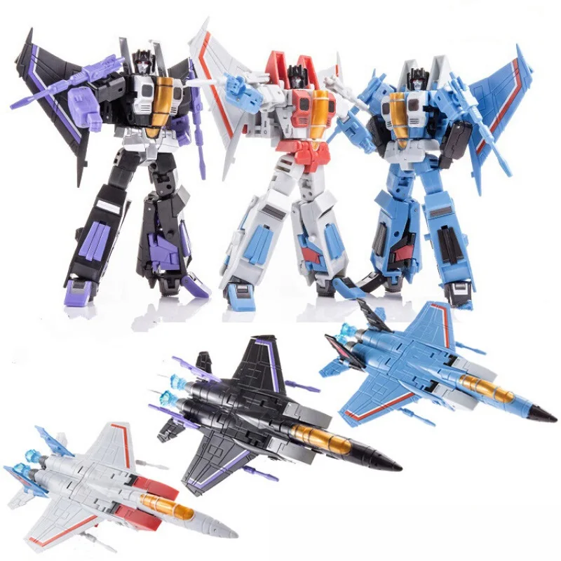 3 шт./компл. Jinbao, модифицированная версия версии FG01 FG02 FG03 starcry Skywarp Thundercracker F15 FG, модель самолета, игрушка