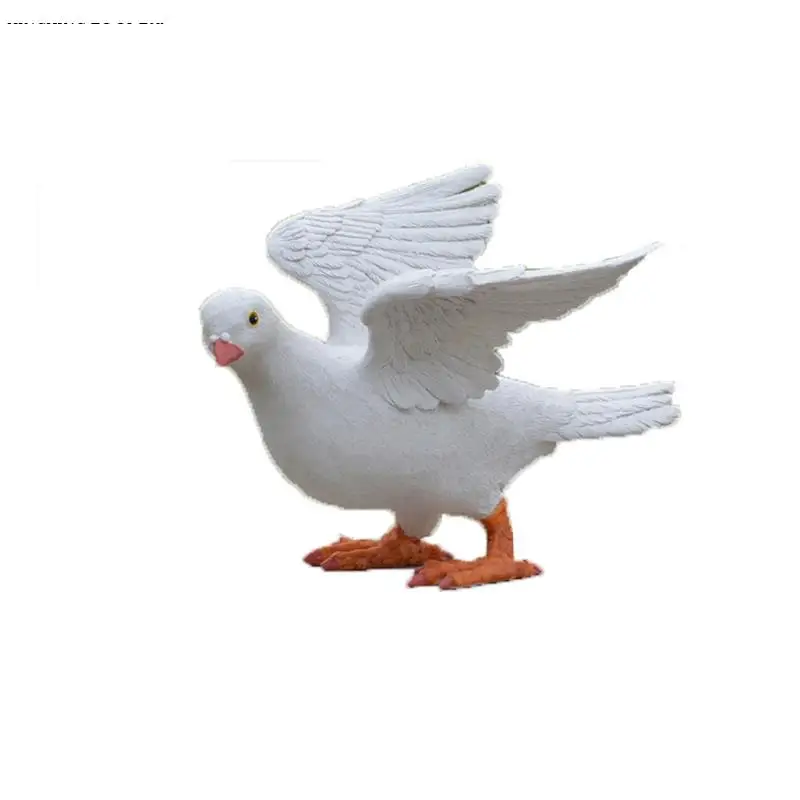 Украшение двора вилла балкон сад макет имитация животного общественный парк