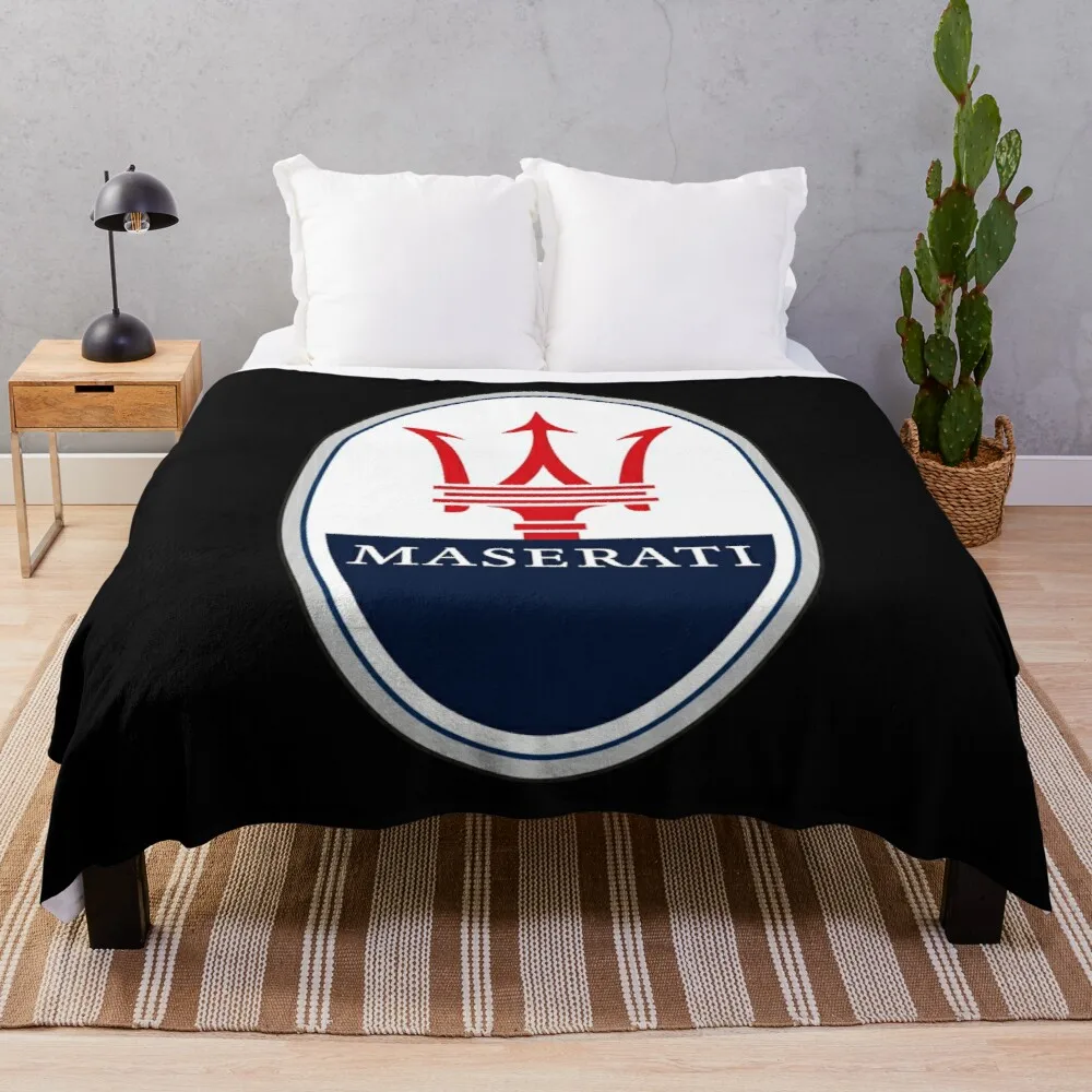 

Maserati Throw Blanket double-sided blanket multi-purpose double plush blanket