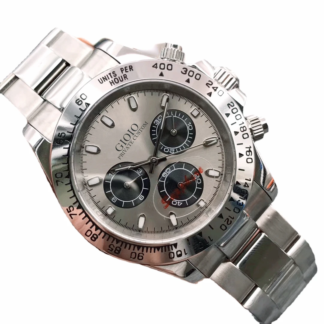 

men automatic mechanical watch black rubber ceramic