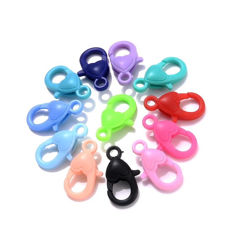 

Застежка-Карабин в форме сердца, 30 шт.