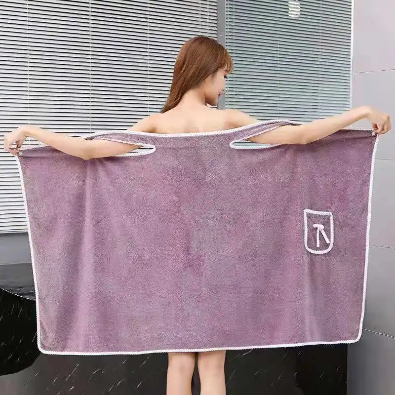 

Microfiber Soft Bath Towel Fashion Women Sexy Wearable Quick Dry Magic Bathing Beach Spa Bathrobes Wash Clothing Beach Dresses