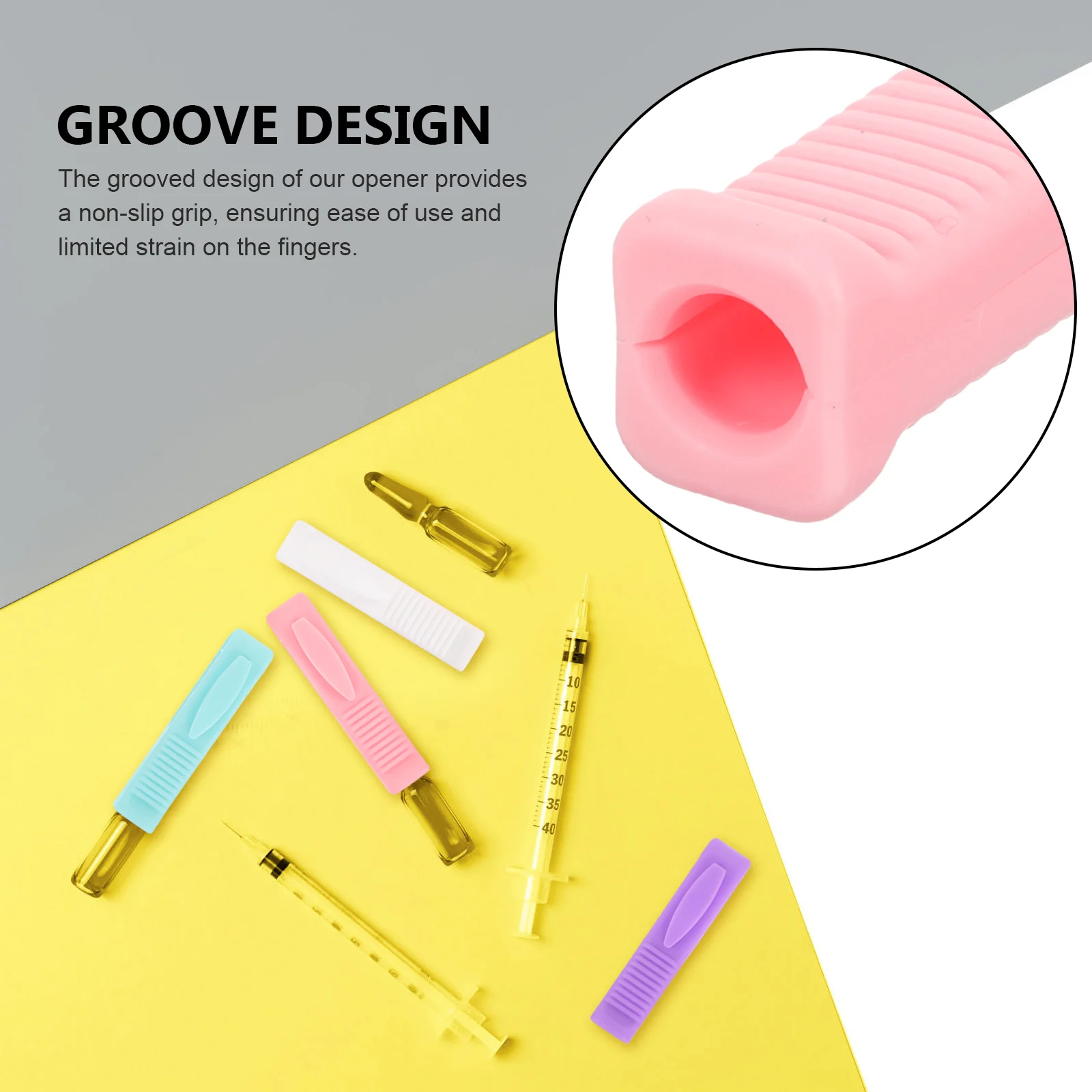 8 шт. открывалка для бутылок выключатель флаконов ампула многоразовая дробилка