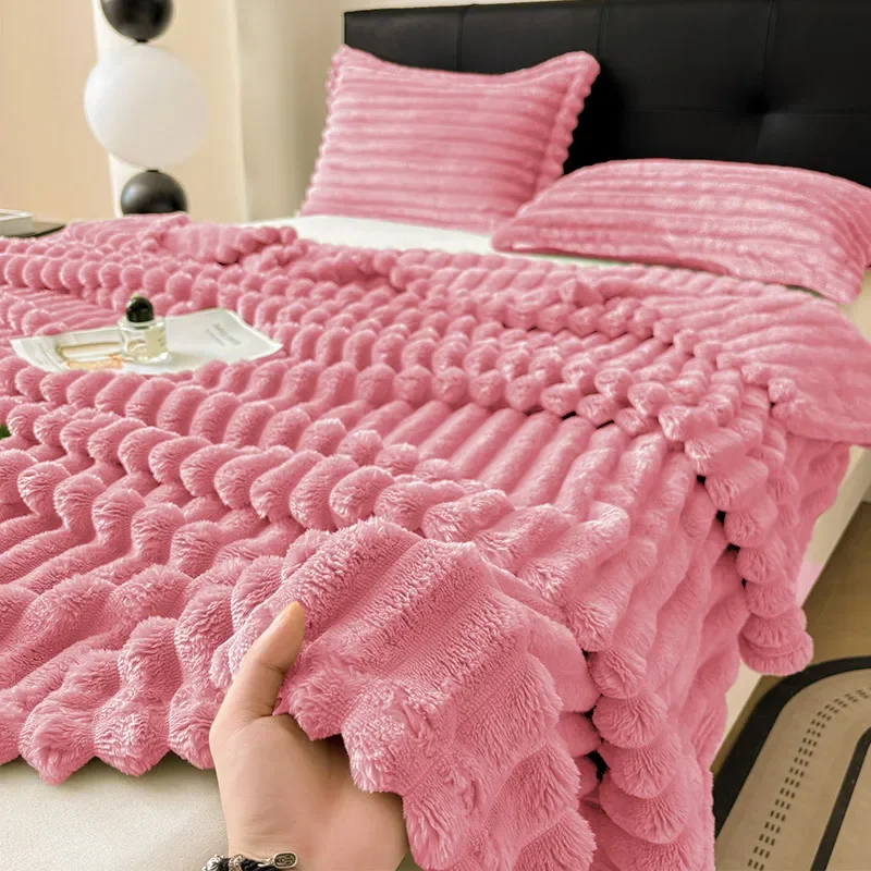 

Однотонное флисовое одеяло