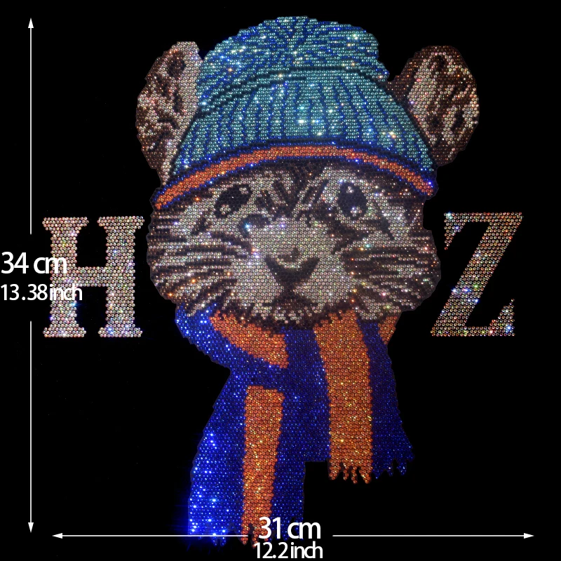 Sina Wave Netflix крысиный наконечник для рисования горячее тиснение Стразы ювелирные